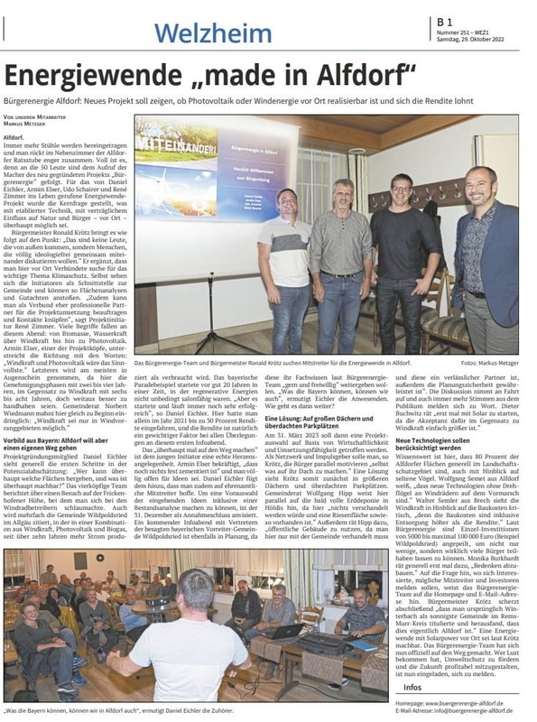 28.10.2022 - Energiewende 